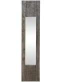 147cm Recycled Wood Vertical Mirror, Vintage Decorative Piece for Entryway or Living Room